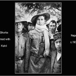 Ghurka Soldier armed with kukri in 1930