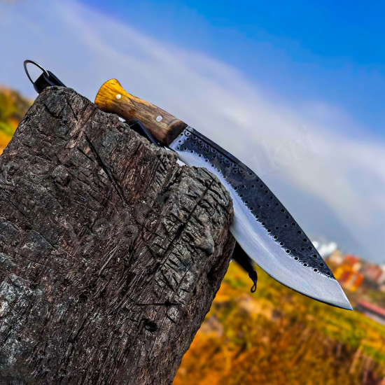 Hand Forged Kukri Knife – 10.5 Inch High Carbon Steel Blade | Traditional Nepalese Craft